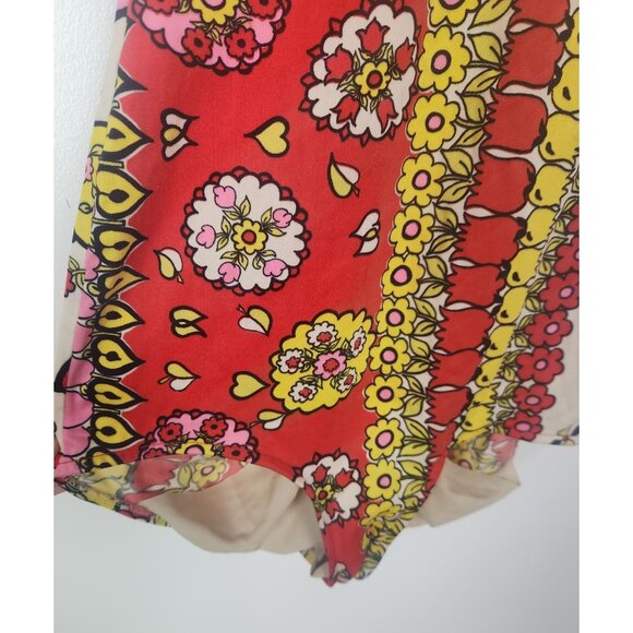 Vtg. 60's Women's Sz. S Rose Marie Reid Floral Retro One Piece Swimsuit - Picture 6 of 11